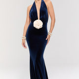 Alhambra Navy Gown Elbise