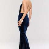 Alhambra Navy Gown Elbise