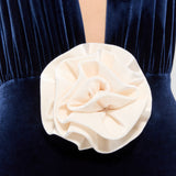 Alhambra Navy Gown Elbise