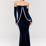 Sapphire Throne Elbise