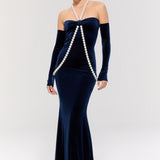 Sapphire Throne Elbise
