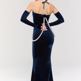 Sapphire Throne Elbise