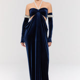 Royal Ancestry Navy Elbise