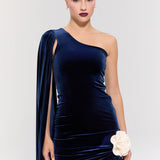 Empress Rose Navy Elbise