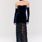 Amethyst Dynasty Gown Elbise