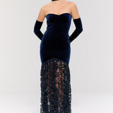 Amethyst Dynasty Gown Elbise