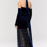 Amethyst Dynasty Gown Elbise