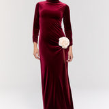 Queen’s Chamber Burgundy Elbise
