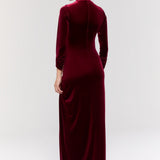 Queen’s Chamber Burgundy Elbise