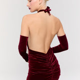 Mirabell Red Mini Elbise