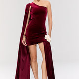 Empress Burgundy Elbise