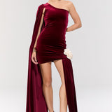 Empress Burgundy Elbise