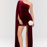 Empress Burgundy Elbise