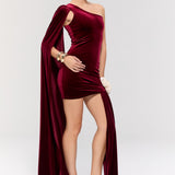 Empress Burgundy Elbise
