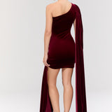Empress Burgundy Elbise