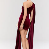 Empress Burgundy Elbise