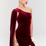 Empress Burgundy Elbise