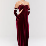 Royal Ancestry Red Elbise
