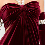 Royal Ancestry Red Elbise