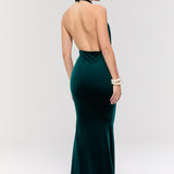 Alhambra Green Gown Elbise