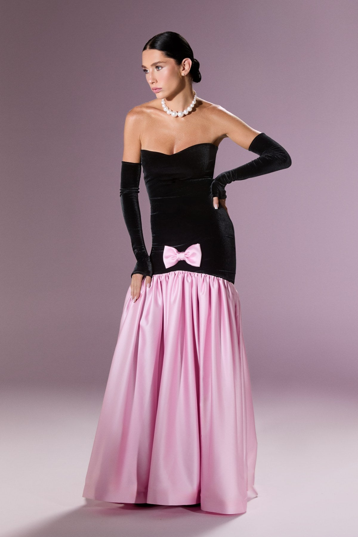 Delphine Gown Elbise - ÇOK RENKLİ - Nur Karaata
