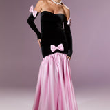 Marcelline Ribbon Gown Elbise - ÇOK RENKLİ - Nur Karaata