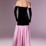 Marcelline Ribbon Gown Elbise - ÇOK RENKLİ - Nur Karaata