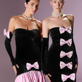 Marcelline Ribbon Gown Elbise - ÇOK RENKLİ - Nur Karaata