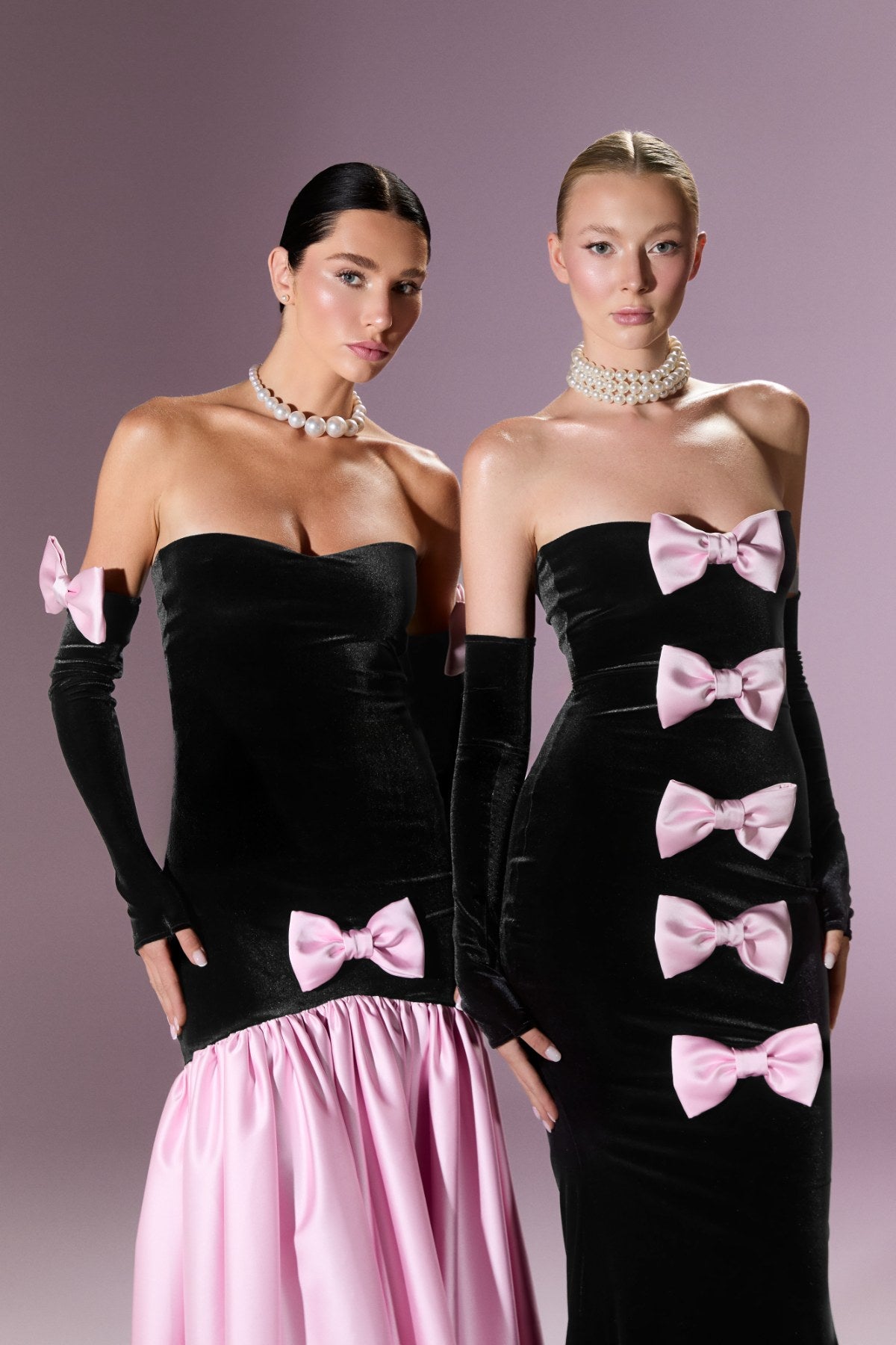 Marcelline Ribbon Gown Elbise - ÇOK RENKLİ - Nur Karaata