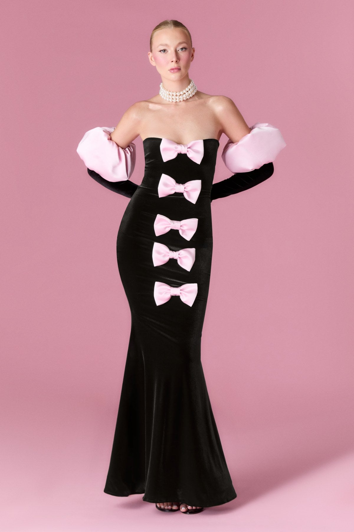 Serenelle Gown Elbise - ÇOK RENKLİ - Nur Karaata