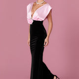 Midnight Grace Dress Elbise - ÇOK RENKLİ - Nur Karaata