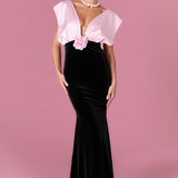 Midnight Grace Dress Elbise - ÇOK RENKLİ - Nur Karaata