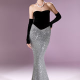 Splendour Icon Gown Elbise - ÇOK RENKLİ - Nur Karaata