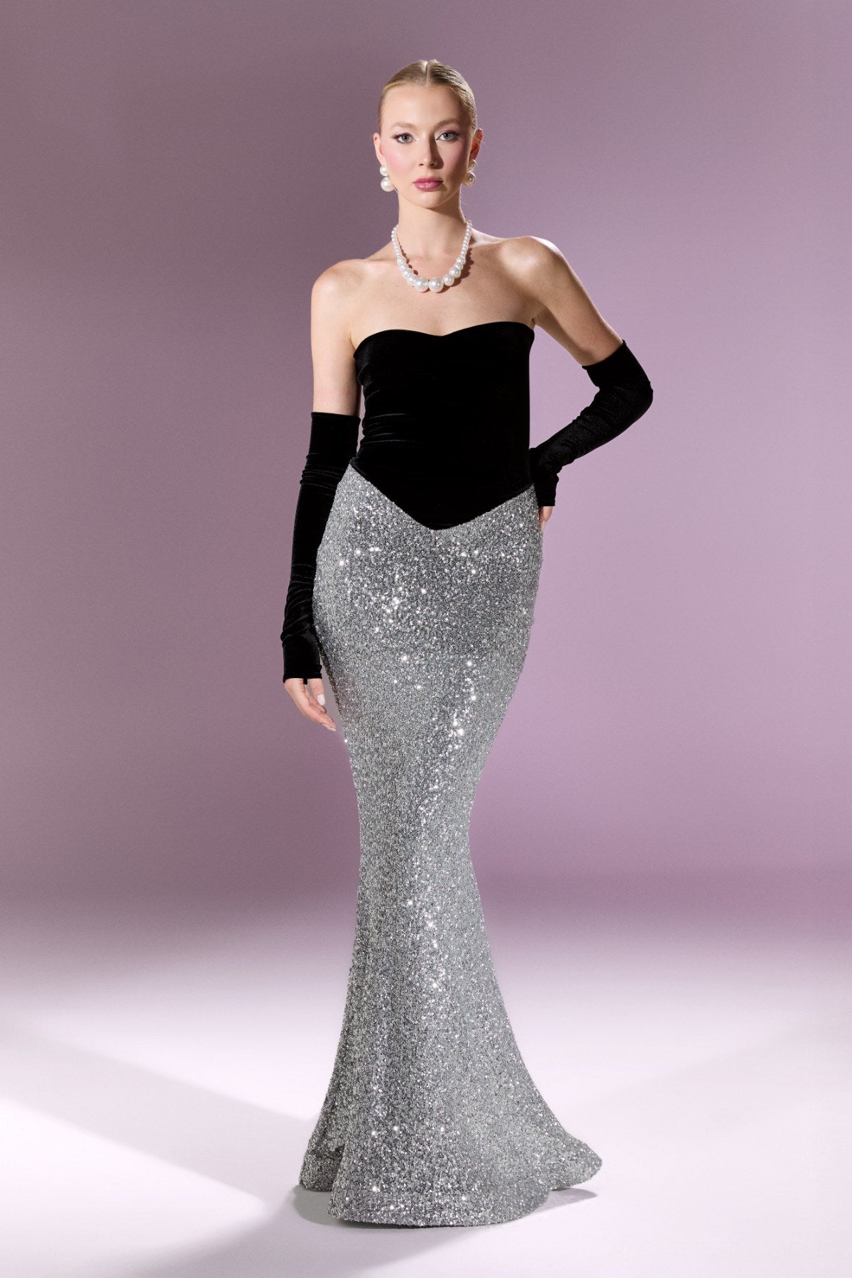 Splendour Icon Gown Elbise - ÇOK RENKLİ - Nur Karaata