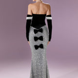 Pearl Affair Gown Elbise - ÇOK RENKLİ - Nur Karaata