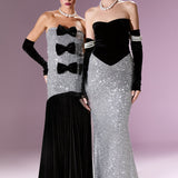 Pearl Affair Gown Elbise - ÇOK RENKLİ - Nur Karaata