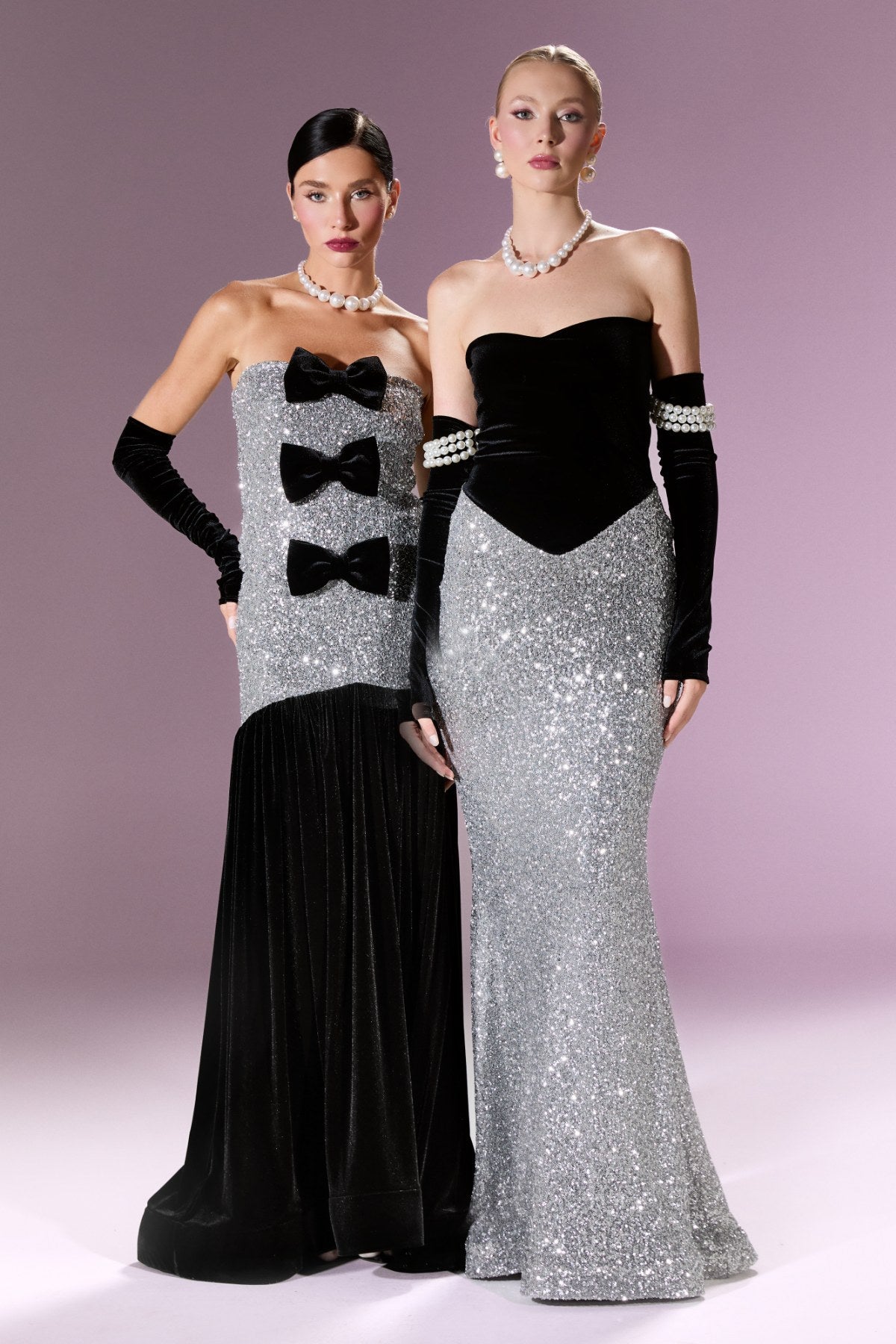 Pearl Affair Gown Elbise - ÇOK RENKLİ - Nur Karaata