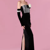 Isadora Dress Elbise - ÇOK RENKLİ - Nur Karaata