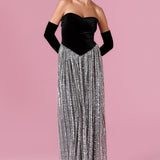 Cosette Gown Elbise - ÇOK RENKLİ - Nur Karaata