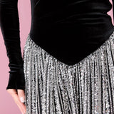 Cosette Gown Elbise - ÇOK RENKLİ - Nur Karaata