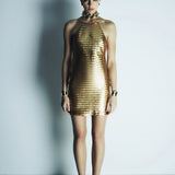 Fille de XIV Gold Mini Elbise