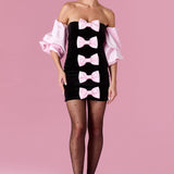 Silken Grace Dress Elbise - ÇOK RENKLİ - Nur Karaata