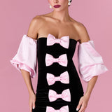 Silken Grace Dress Elbise - ÇOK RENKLİ - Nur Karaata
