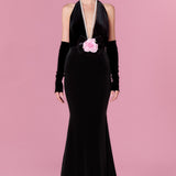 Florence Bloom Dress Elbise - Siyah - Nur Karaata