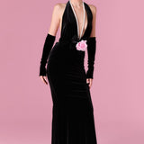 Florence Bloom Dress Elbise - Siyah - Nur Karaata