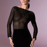 Aureline Dress Elbise - Siyah - Nur Karaata