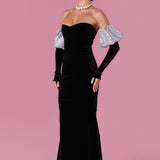 Anastelle Gown Elbise - ÇOK RENKLİ - Nur Karaata