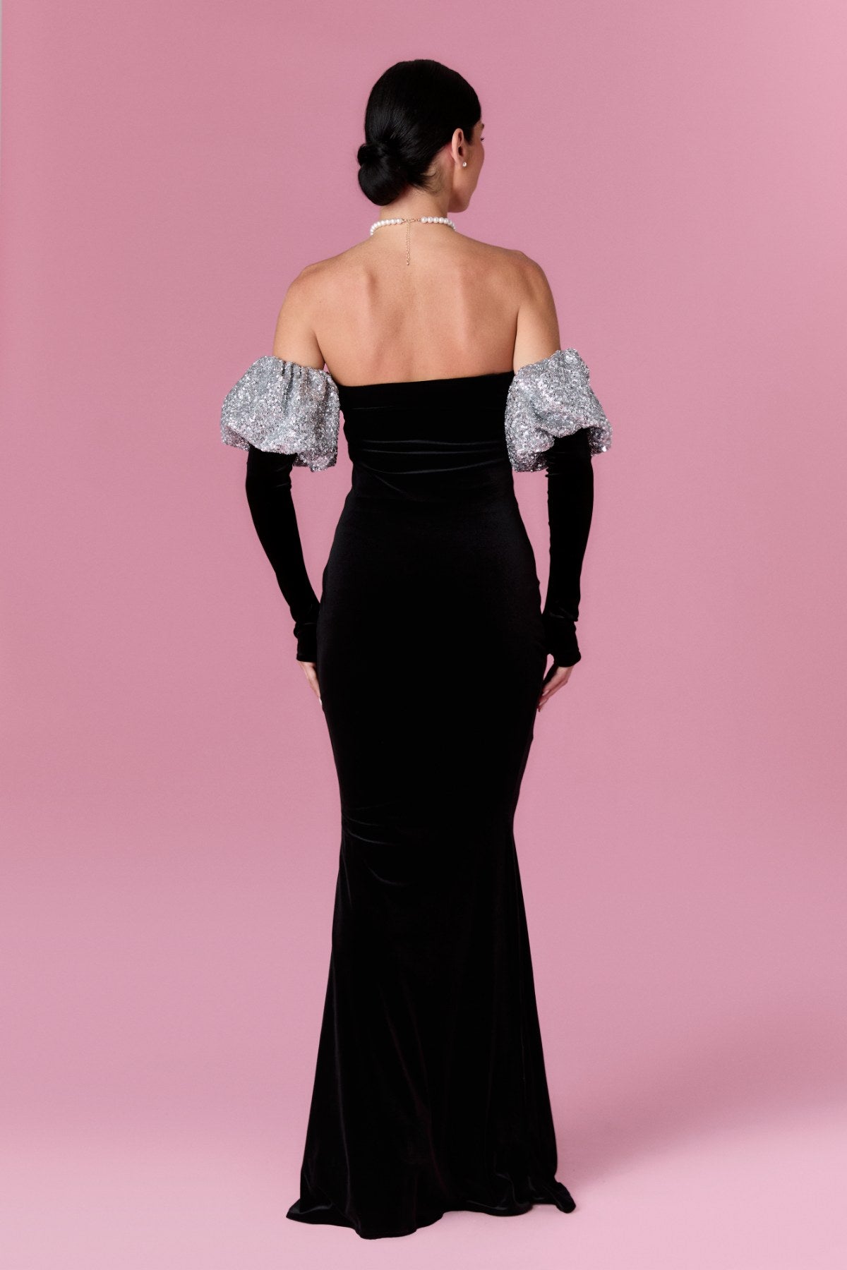 Anastelle Gown Elbise - ÇOK RENKLİ - Nur Karaata