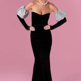 Anastelle Gown Elbise - ÇOK RENKLİ - Nur Karaata