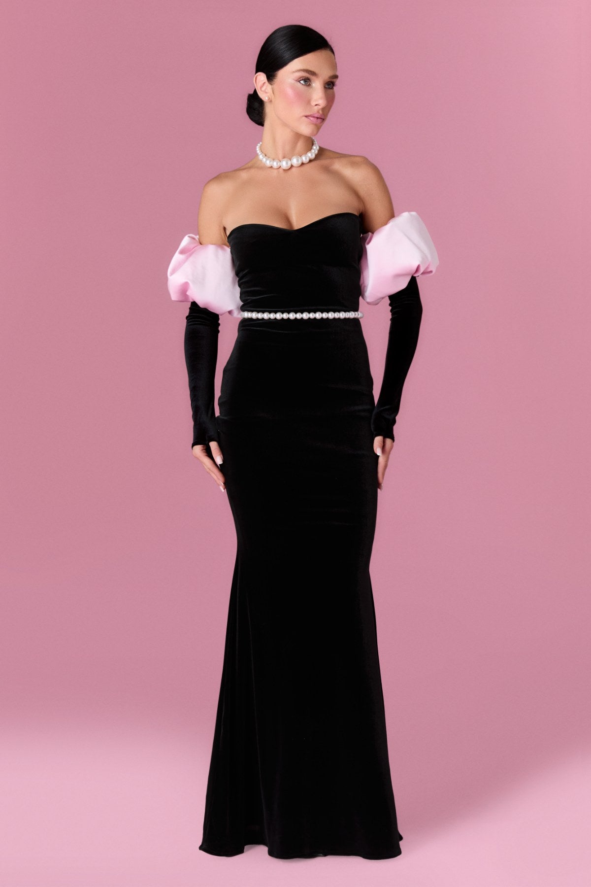 Royal Allure Dress Elbise - ÇOK RENKLİ - Nur Karaata